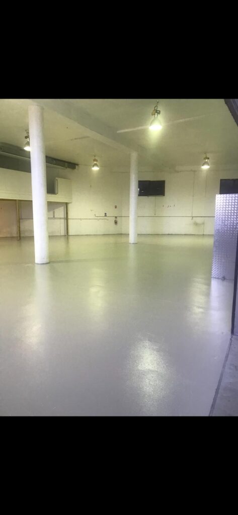 Epoxy Floor for New Warehouse
